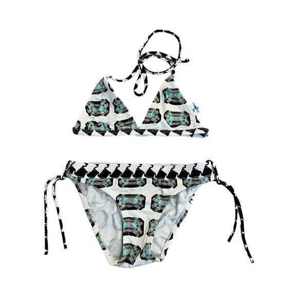 Aguaclara Girls Bikini 2 Piece Swimsuit Size 4 - Picture 1 of 5